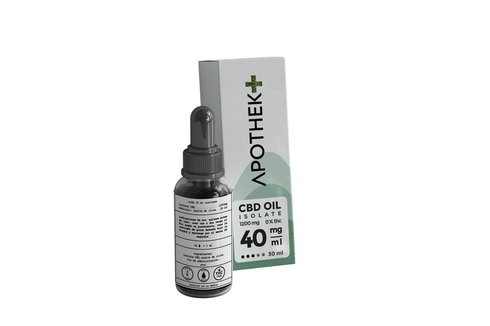 Apothek CBD isolate 1200mg - Apothek